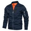 2025 Spring Men's European Bomber Jacket - Loose Fit Baseball Style
