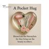Capsule Shaped Ornament Pocket Hug Token for Hairstylists Heart Acrylic Band-aid Art Keepsake with Mini Hair Tools Stylist Appreciation Gifts Medicine