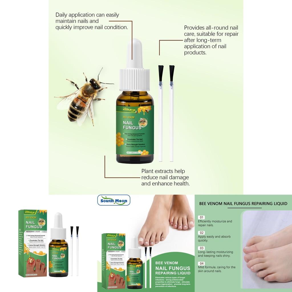 Nourishing South Moon Bee Venom Nail Care Liquid For Healthy And Shiny Nails