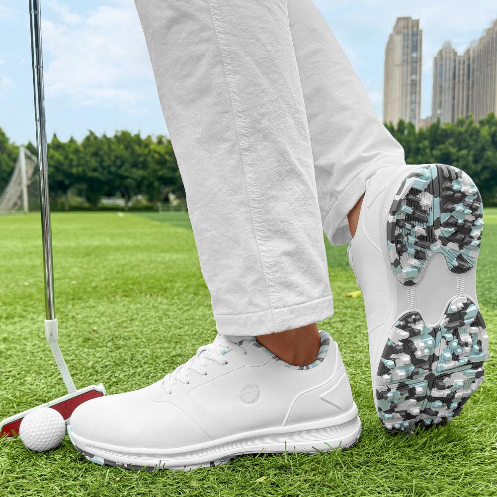 M02 Women's Breathable Golf Shoes with Fixed Spikes