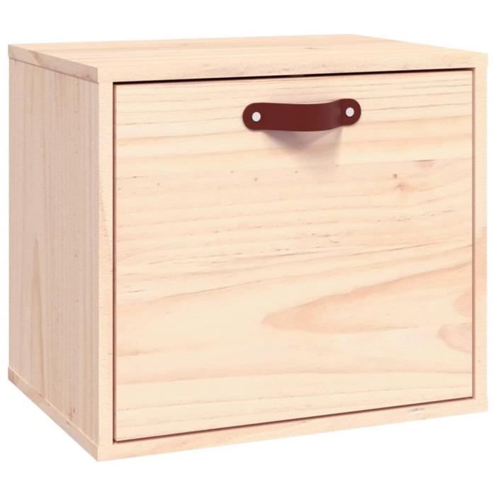 VidaXL Wall Cabinet 40x30x35 Cm Solid Pine Wood 818345