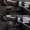 Center Console Armrest Box Cover Anti-Scratch Leather Auto Central Armrest Protector Pad Interior Decoration Accessories for F150 F-150 2021 2022
