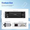 General 1 Din Car Radio MP5 IPS HD Player Support Wireless Carplay Android Auto Bluetooth FM AM RDS Stereo USB WIFI Video Player 5.1In Digital Display