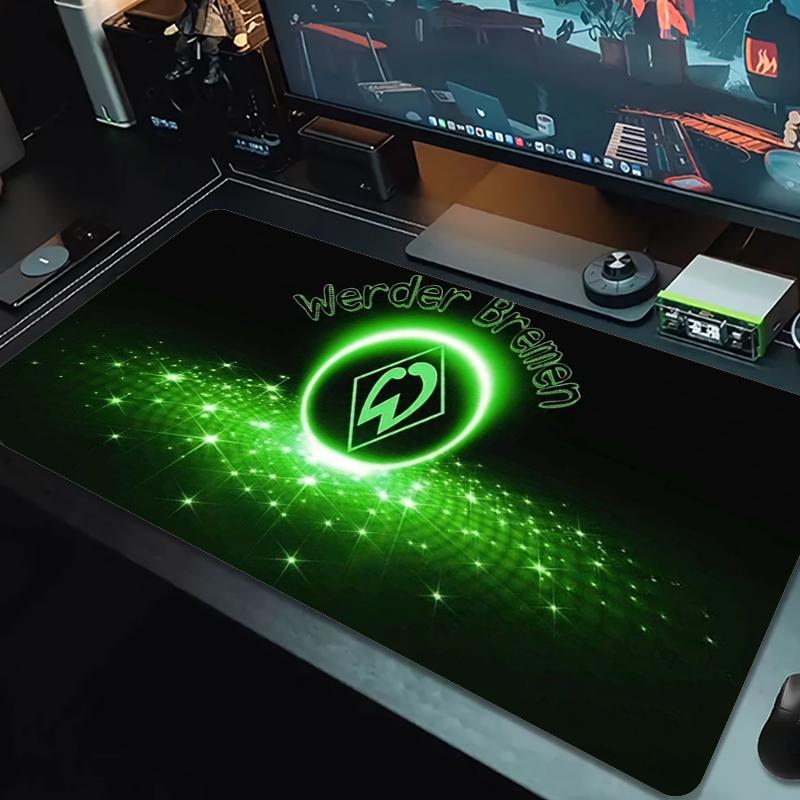 Werder Bremen Mouse Pad Large Gaming Table Cushion Nonslip Laptop Tablet Big Mousepad Xxl Mat Mini Pc Playmat With Lock Edge