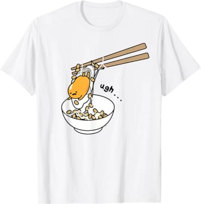 Gudetama Chopsticks Tee Shirt T-Shirt S