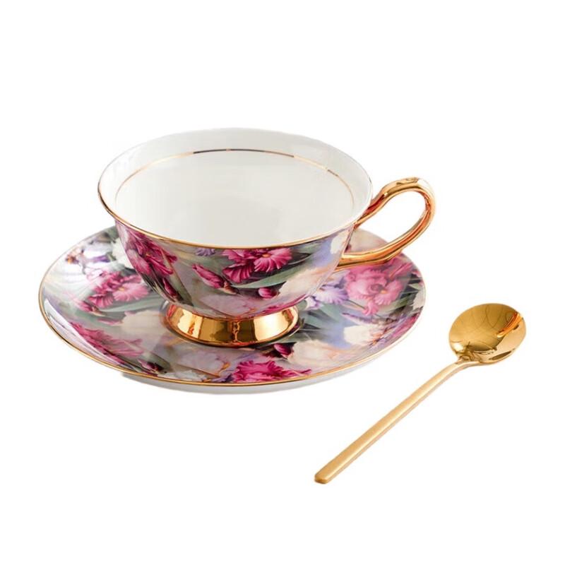 

Xiaoyueya European Style Ceramic Coffee Cup and Saucer Set