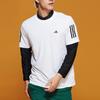 Adidas Logo Round Neck Pullover Short Sleeve T-Shirt Men T-Shirts White IN6631