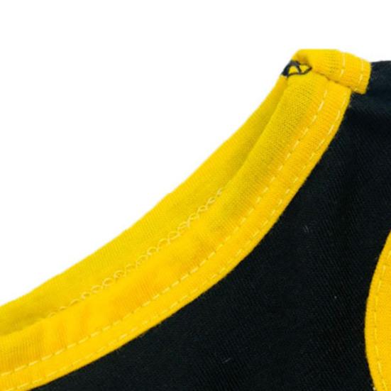 Dog Vest Letter Printed Breathable Cotton Fashion Puppy Vest for Daily Wear