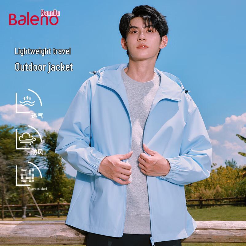 

Baleno Men s Hooded Outdoor Windproof & Waterproof Jacket 3XL