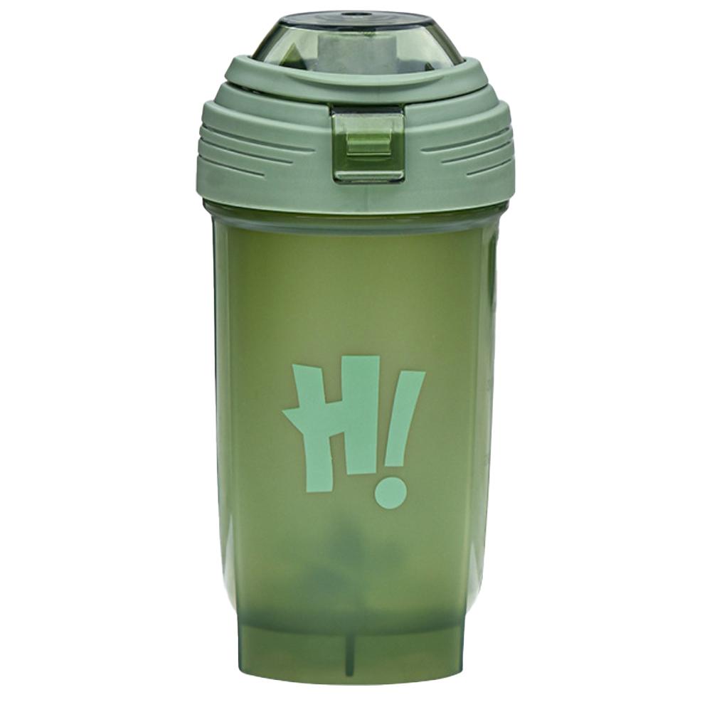500ML Shaker Bottle for Protein Shakes and Pre Workout, Lightweight Shakes Cup Portable Plastic Protein Powder Shaker Bottle