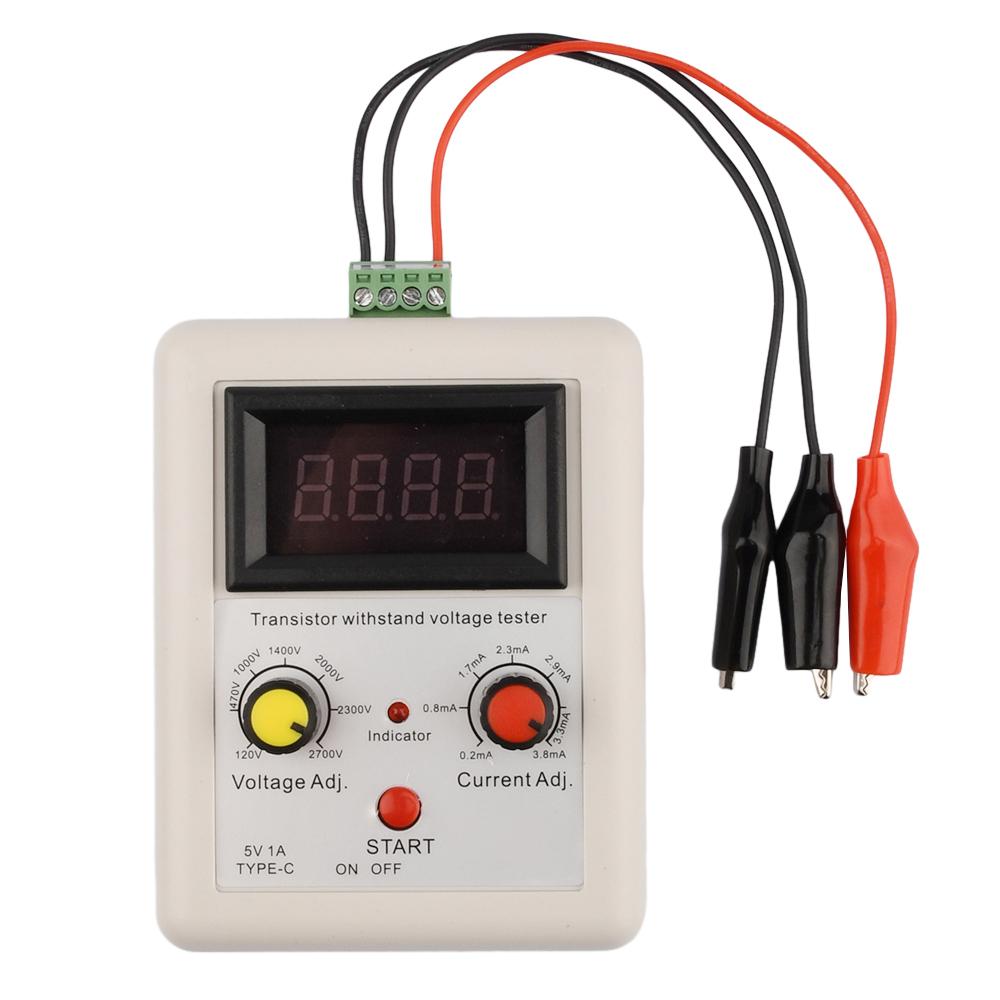 DC120V-2700V IGBT Withstand Voltage Capability Transistor Tester Diode MOS Triode LED Module Voltage Capability Test Instruments