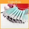 Makeup Brush Set With Doubleended Sponges For Precise Eye Lip And Eyelash Application