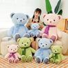 Colorful Scarf Bear Plush Toy Doll Children's Birthday Gift Company Gift Activity