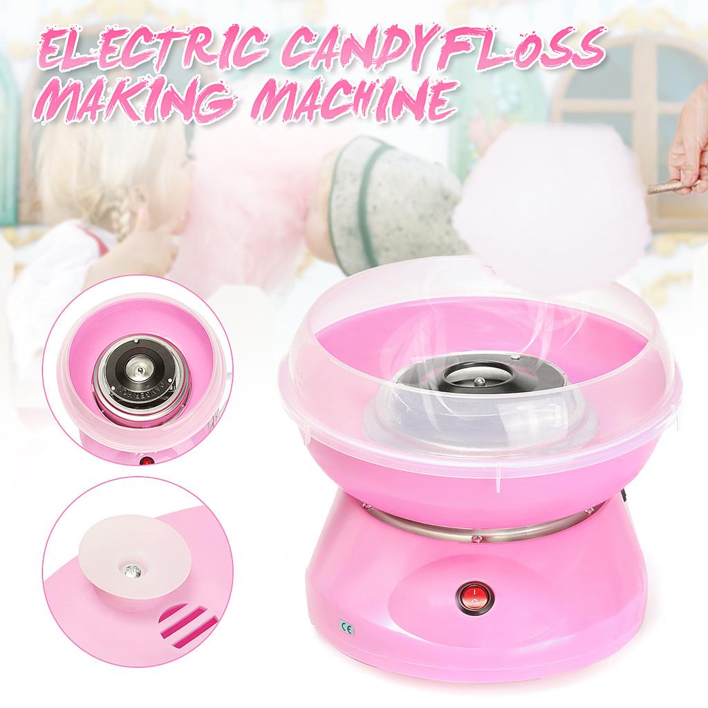 EU-Stecker, der DIY-Süßigkeits-Baumwoll-tragbare elektrische Haushaltsküchenmaschinen-Zuckerwatte-Hersteller-Maschine herstellt