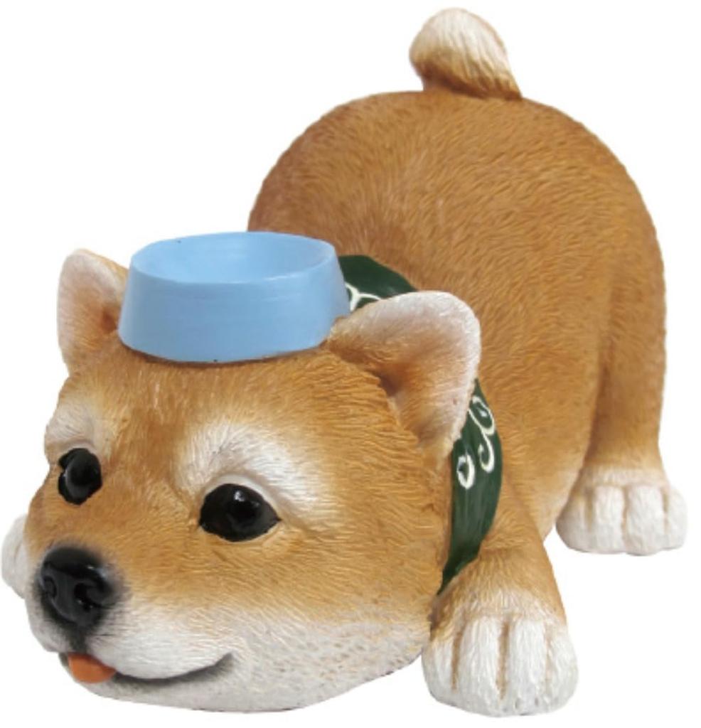 Daikai Shiba Inu Figurine, Lying Down, W11 x D16 x H11cm (72788)