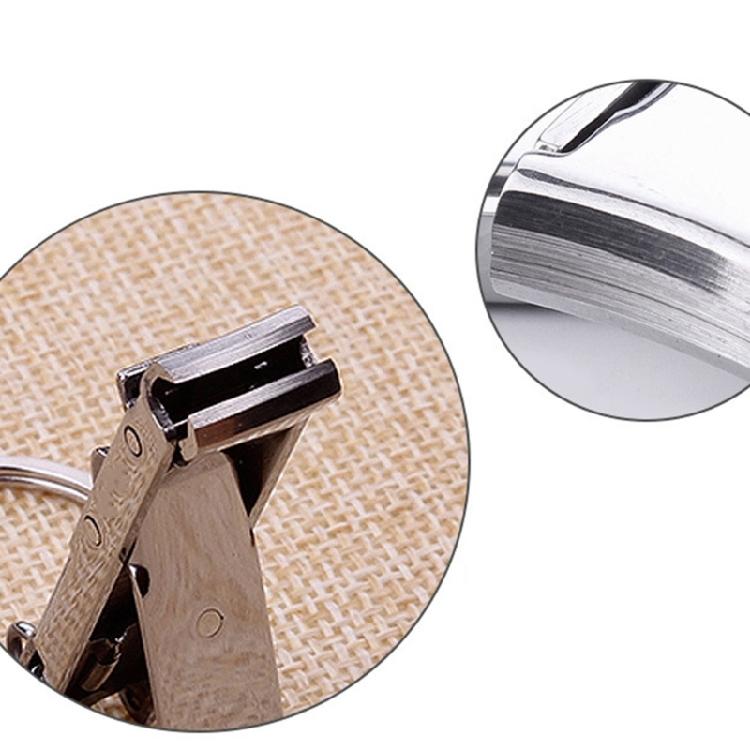Stainless Steel Nail Clippers Fingernail Cutters with Nail File for Men Women