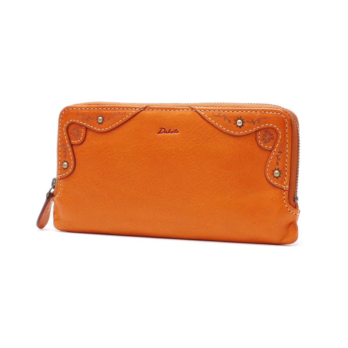 

Long Wallet Round Zipper Orange [Dakota] Women s DA-31604-34 помаранчевий