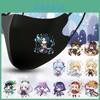 Genshin Impact Polyester Fiber Cosplay Mask Klee Xiao Hutao Zhongli Costume Accessories Fan Gift