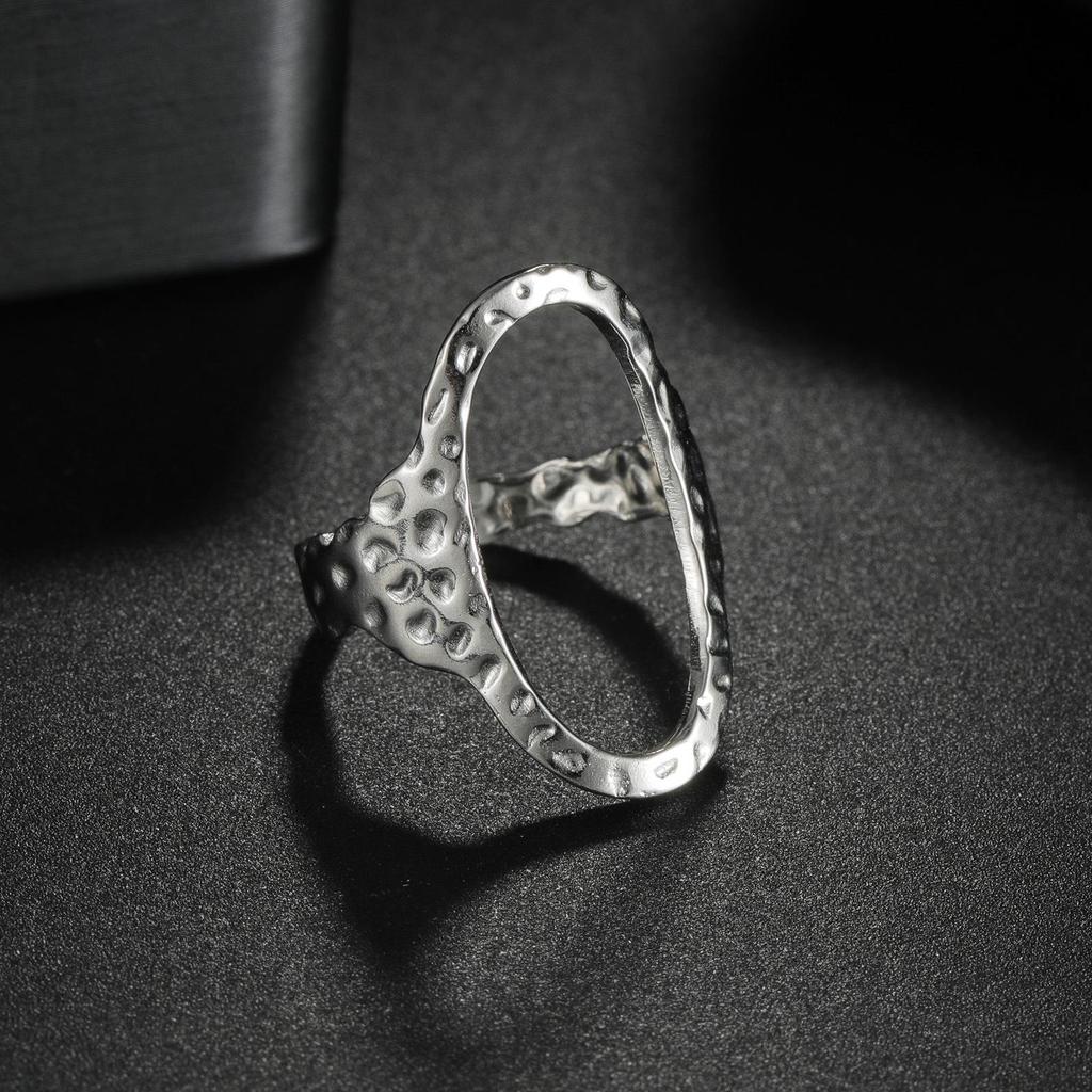Adjustable Non-Fade Electroplated Couple's Ring