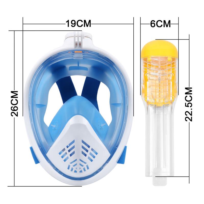 Full Dry Anti-fog Snorkeling Mask