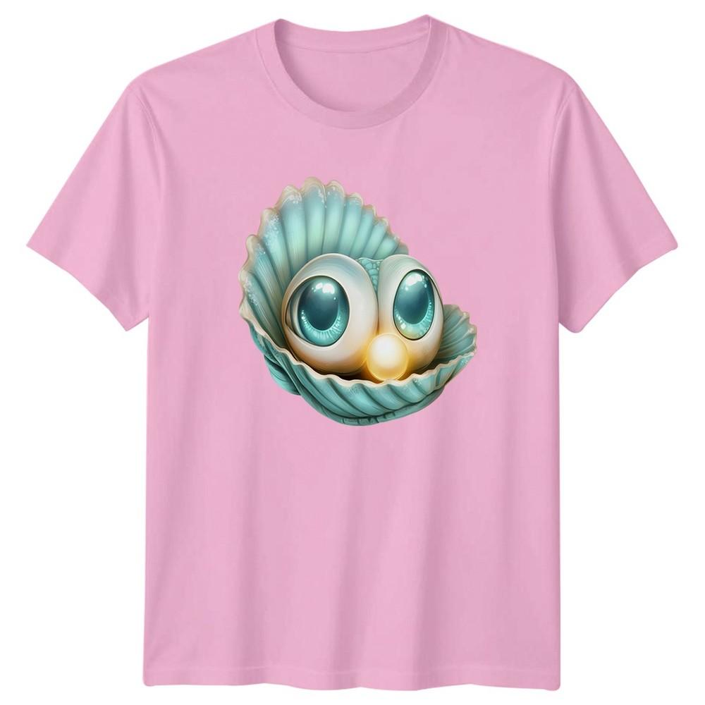 Cute Pearl In Shell TShirt Marine Animal Ocean Life Birthday Gift