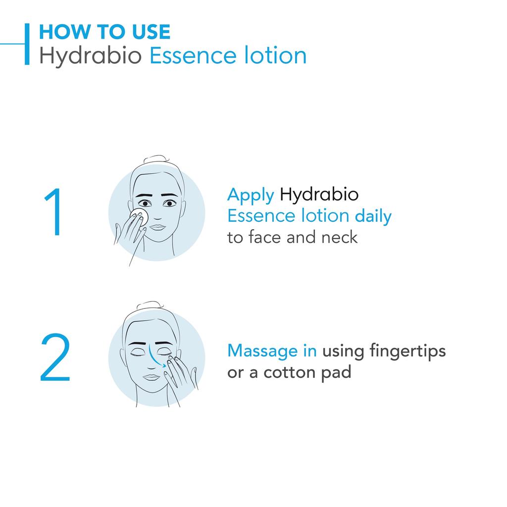 Bioderma Hydrabio Loțiune Esență 200 ml pentru Piele Uscată Loțiune pentru Piele Sensibilă Etil Delicat [Autentic] (Hidratant pentru piele, Fără coloranți, Fără alcool,