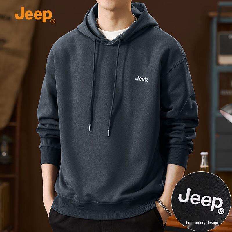 Jeep Men's Hooded Sweatshirt
