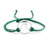 Bohemian Wax Rope Braied Bracelet for Women Men Charm Waves Adjustable Bangles Lucky String Bracelets Friends Gift Wrist Jewelry