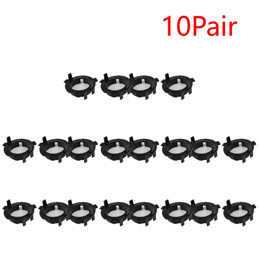 H7 LED Headlight Bulb Base Auto Accessories Plastic H7 LED Headlight Bulb Adapter Replacement for Hyundai Nissan Kia