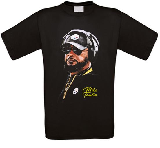 Mike Tomlin Pittsburgh American Football TShirt All Sizes NEW Unisex T-Shirt S