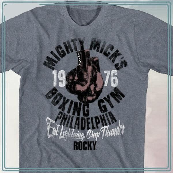 Rocky Mighty Mick’s Boxing Gym Philadelphia 1976 T-Shirt S