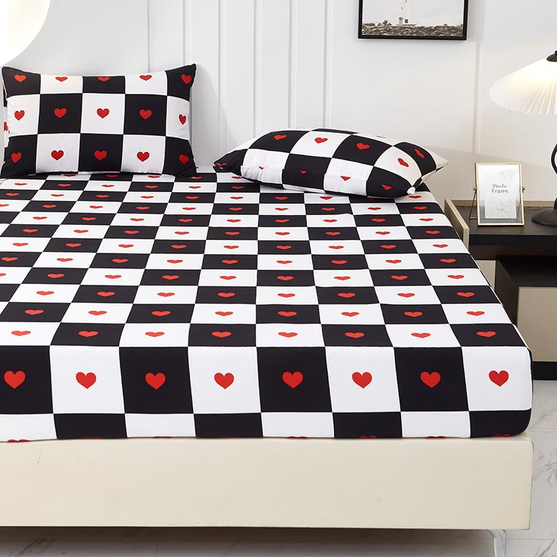 

Простыня на резинке в простом стиле, приятная для кожи простыня с принтом и резинкой, домашнее постельное белье sabanas (Нет наволочки) Single 90x200cm 1pc