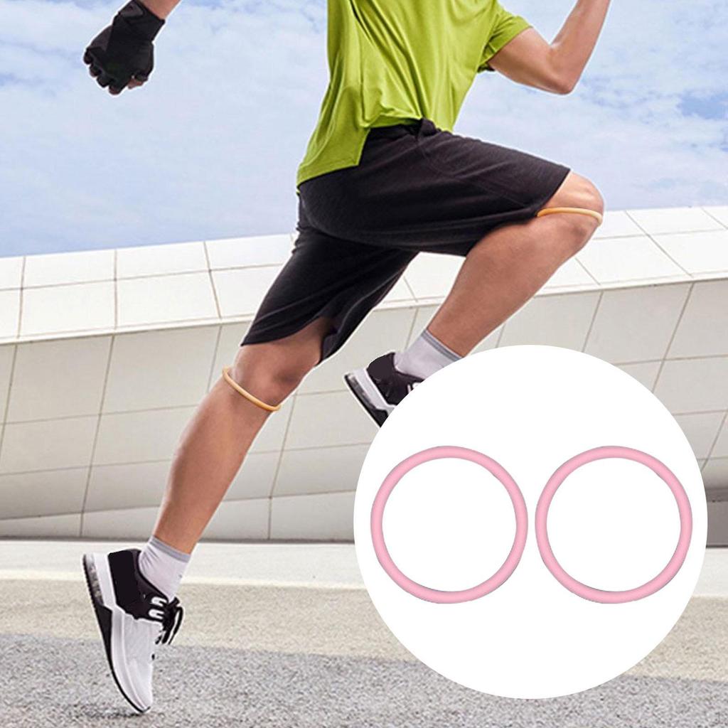 2 Pack Patella Support Silicone Ring for Knee
