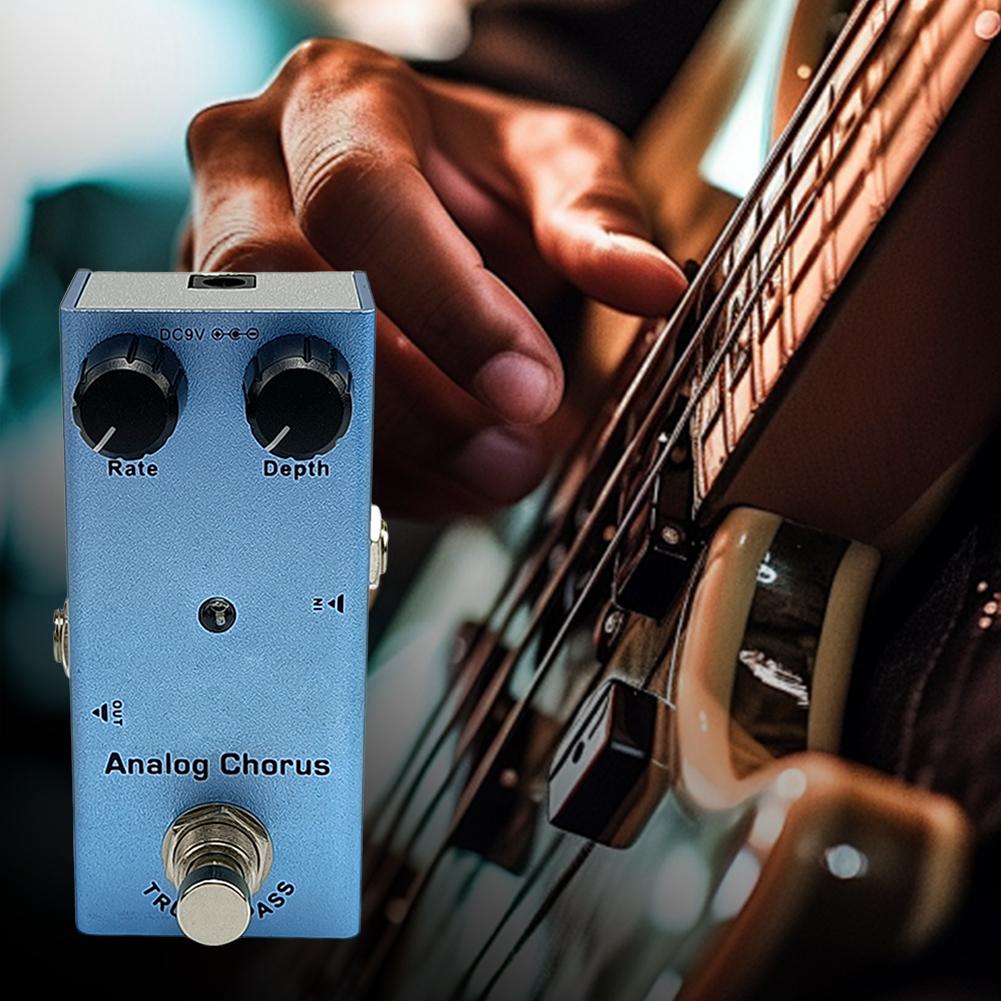 Mini Single Type Electric Guitar Effects Pedal Vintage Phase/Analog Chorus/Digital Delay Tremolo/Analog Delay