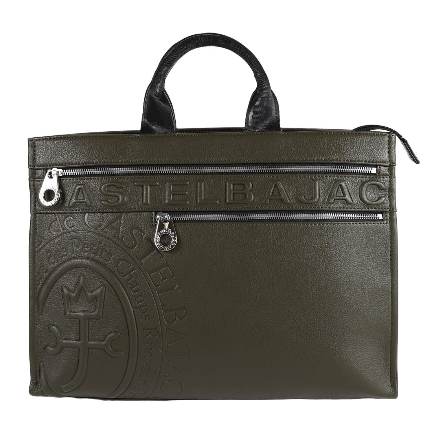 Castelbajac Driving Tote Bag, Danang, 045711, Khaki