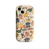Retro Cartoon Cute Animal Soft Phone Case for iPhone 14 Pro Max