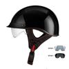 Motorcycle Half Helmet Vintage Scooter Men Women Universal Seasonal Lightweight Retro Crash