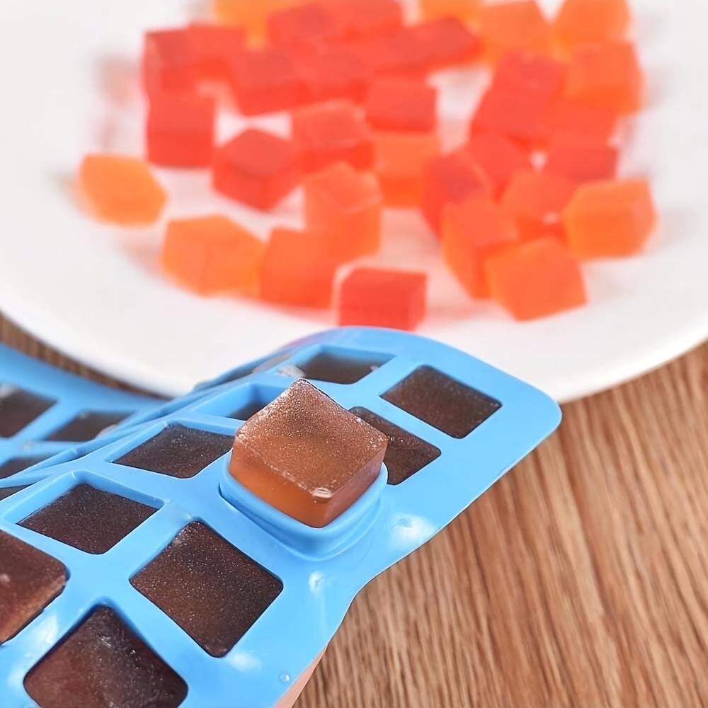 126 Grid Ice Cube Silicone Mold for Making Square Candies-Ideal for Hard Candy,Chocolate,Gummies,Caramel,Ganache,And Ice Cubes