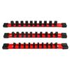1Pcs 1/4" 3/8" 1/2" Socket Wrench Holder Traight Rail Bracket Wall Holder Socket Organizer Plastic Wrench Storage Tool box