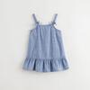 Mark Jenny Girls' Artistic Denim Suspender Dress Children's Sweet Dress Spring New Style 250181