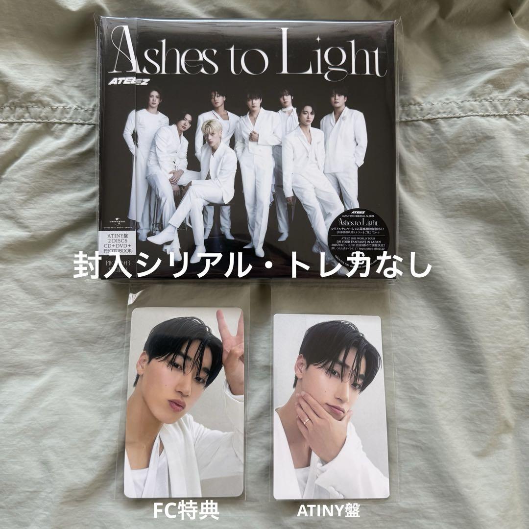 

[USED] ATINY album with SAN trading card