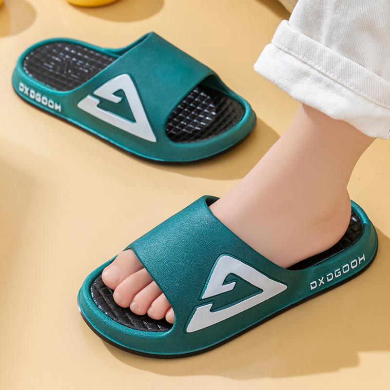Non-Slip Trendy Summer Slippers for Big Kids and Boys – Indoor/Outdoor Use