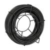 Sectional Drain Cleaning Cable 100FTx5/8In & 7 Cutters for 0.8"-3.9" Pipes