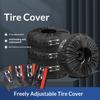 1/4Pcs Car Spare Tire Cover Dustproof Protective Wheel Storage Bag Auto Vehicle Tyre Accessories for Car Styling