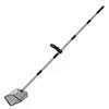 ABNO-Chicken Poop Scooper, 5 In 1 Adjustable Chicken Coop Pooper Shovel Stainless Steel Sifting Shovel With Ergonomic Grip