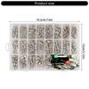 Professional 340pcs Car Wire Connector Set Metal Terminals with Male Female crimps Pins Essential Auto Wire Terminals set