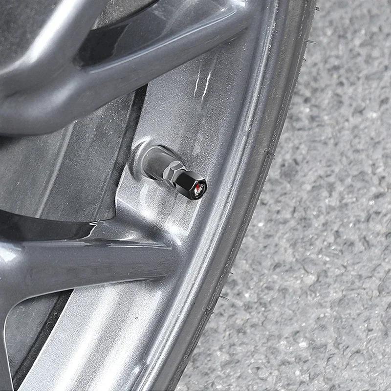 Car Badge Keychain Keyring With Tire Valve Cap Car Accessories For Toyota TRD Logo RAV4 Levin Reiz Corolla Chr Avensis Yaris