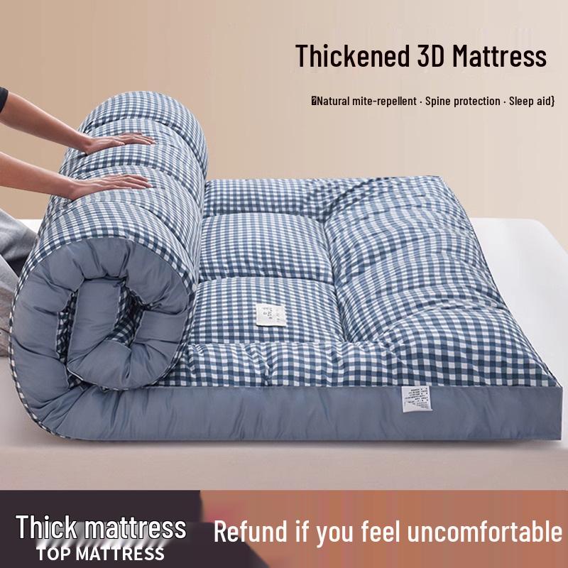 3D Soft Cushion Tatami Mattress Pad for Home, Dorm, or Rentals