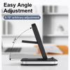 15W Foldable Magnetic Stand: 3-in-1 Wireless Charger for Phone, Watch & Earbuds