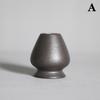 Japanese Coarse Pottery Matcha Tea Chasen Holder Stand Bowl Bamboo Whisk Grinder Teaware Tools Holder Tea Accessories Teaware